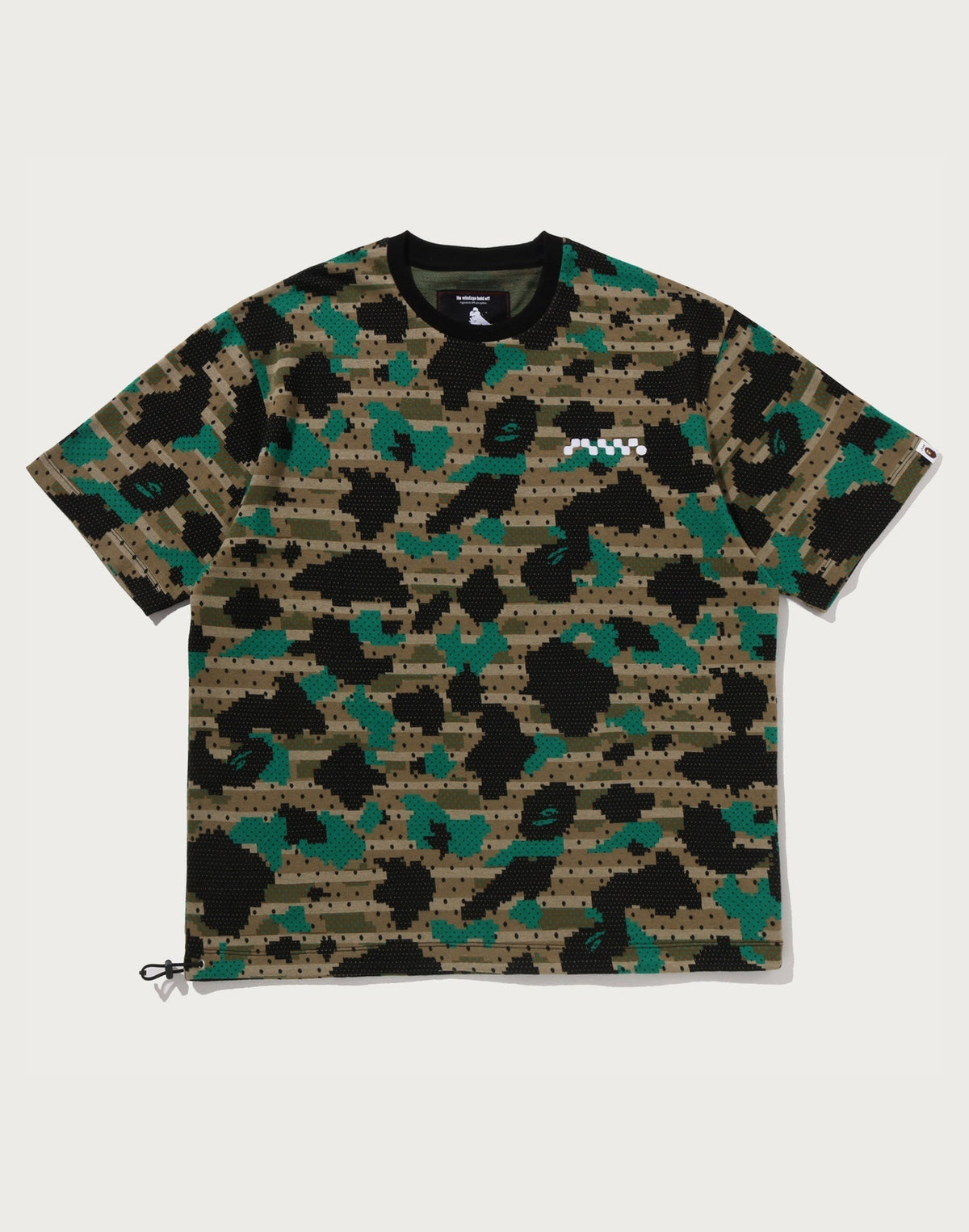 BAPE BY KAZUKI KURAISHI DIGITAL 1ST CAMO DOT SS TEE MENS