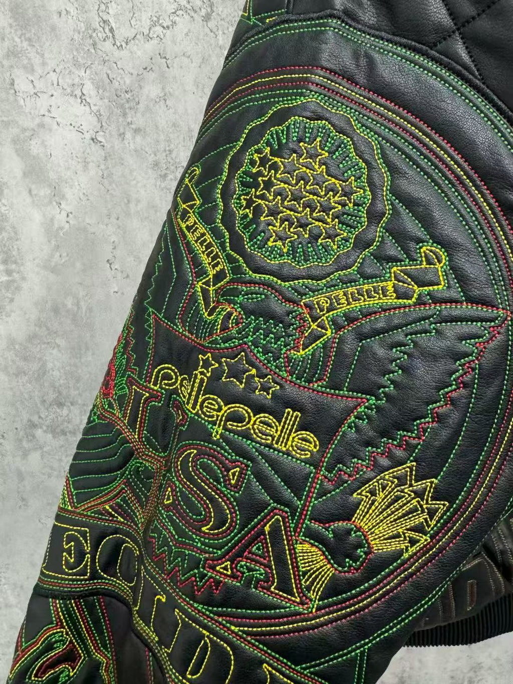WHO DECIDES WAR Heavy Embroidered Bomber Jacket