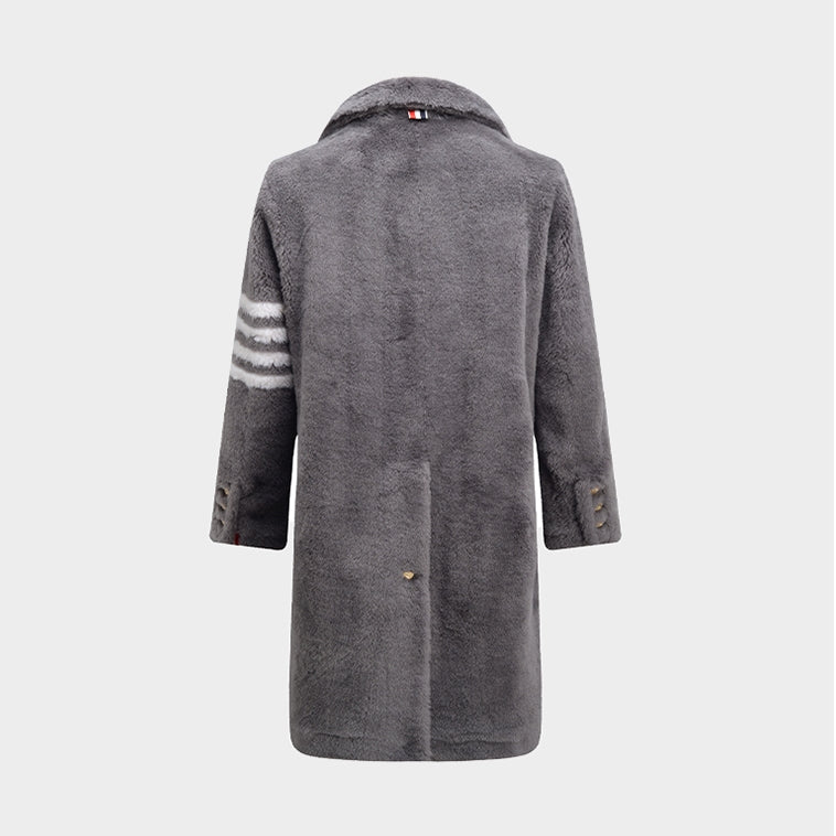 Sheep wool long coat