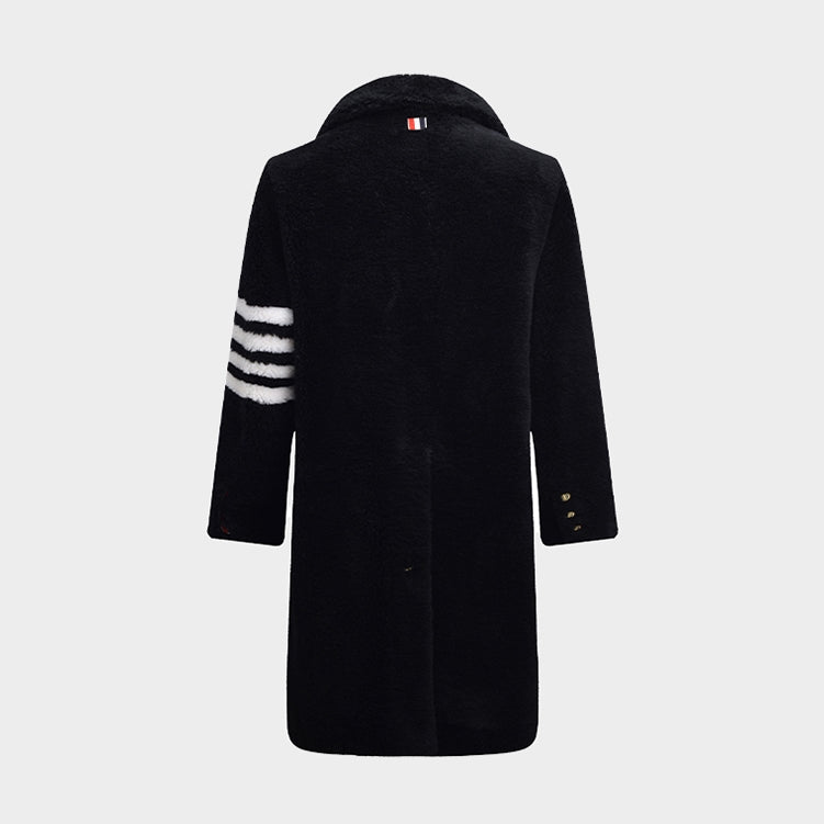 Sheep wool long coat