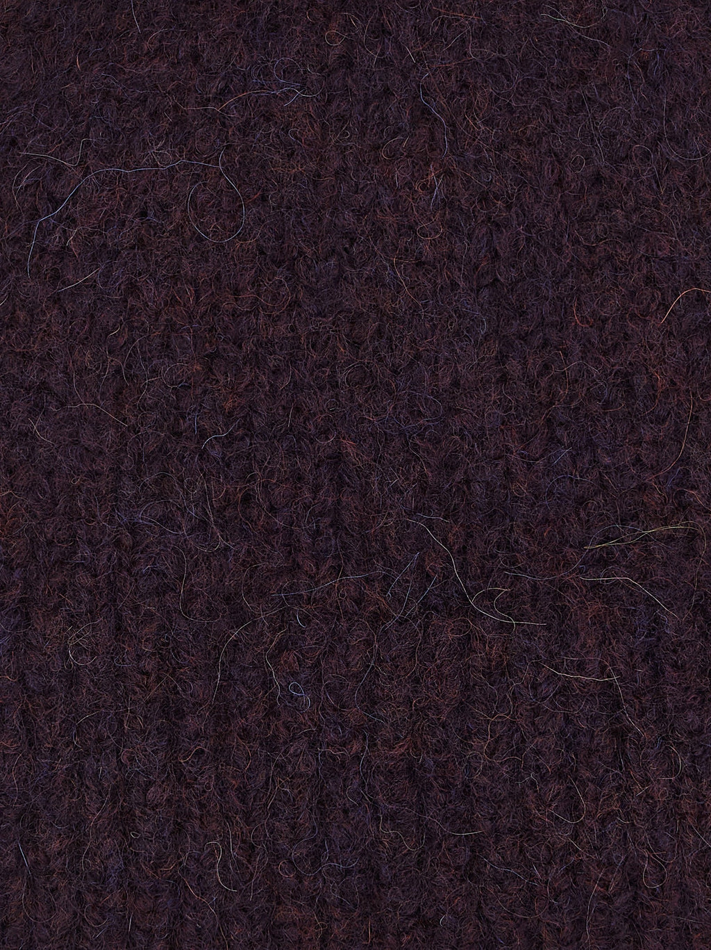 Dries Van Noten Purple Wool Beanie