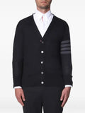 Thom Browne 4-Bar knitted cardigan
