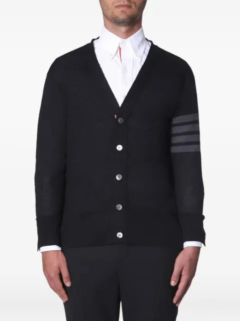 Thom Browne 4-Bar knitted cardigan
