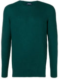 Drumohr crew neck brushed sweater