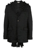 Comme des Garçons Homme Plus ruffle-detail blazer