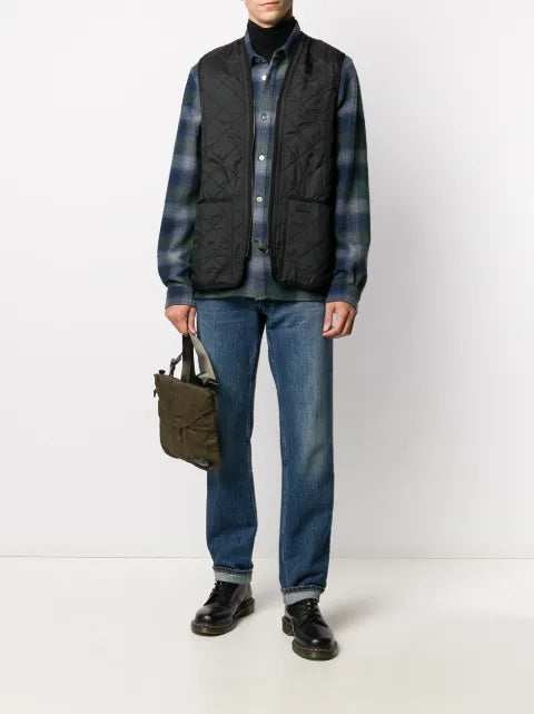 Barbour quilted zip-up gilet