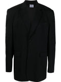 VETEMENTS oversize single-breasted blazer