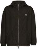 Dolce & Gabbana logo-tag hooded jacket