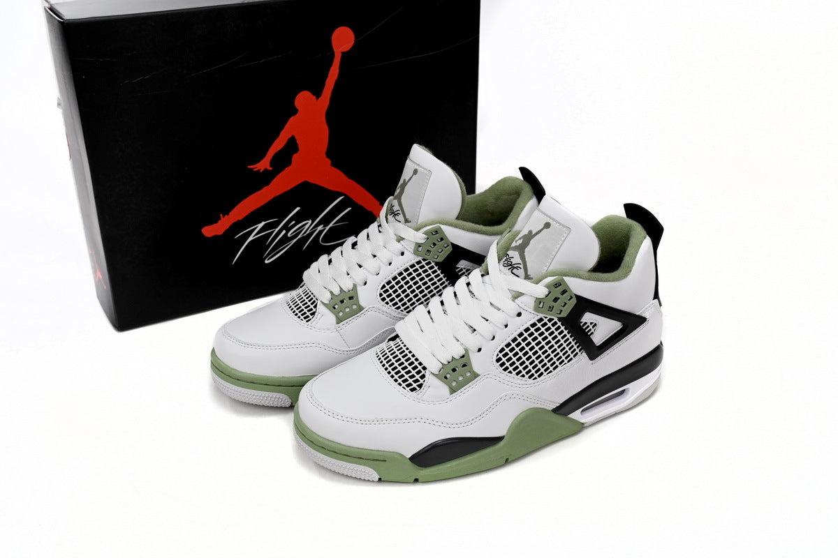 Air Jordan 4 Retro Seafoam Reps Sneaker AQ9129-103