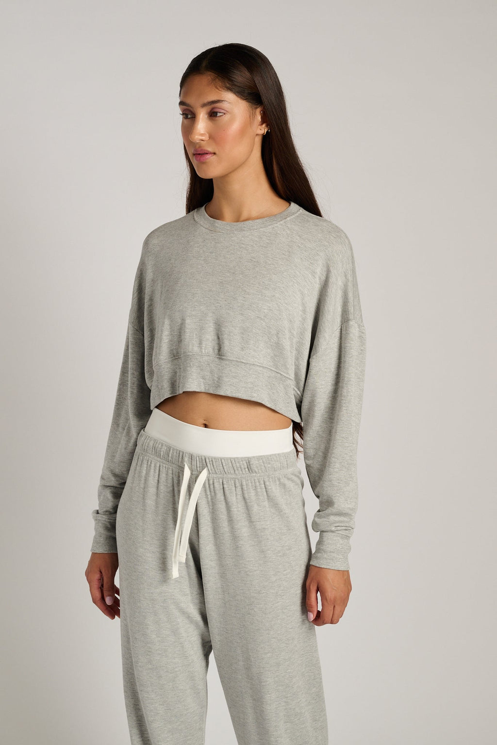 Noah Fleece Crop Sweatshirt