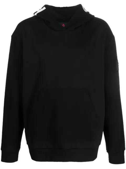 Peuterey logo-print cotton hoodie