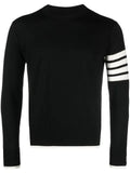 Thom Browne 4-Bar stripe virgin wool jumper