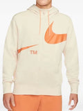 Nike Swoosh-print hoodie