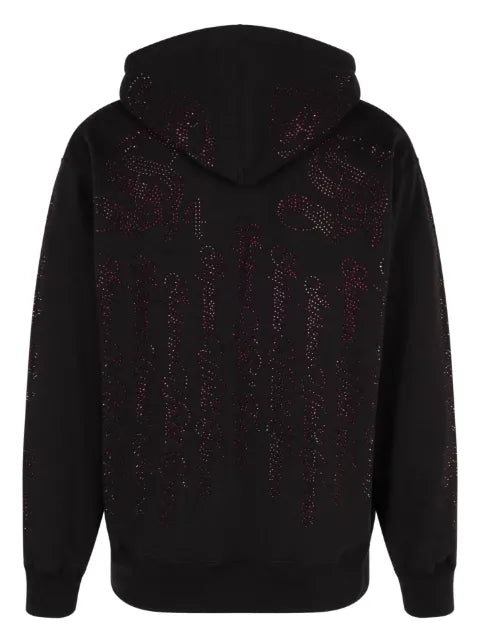 Supreme crystal-embellished hoodie