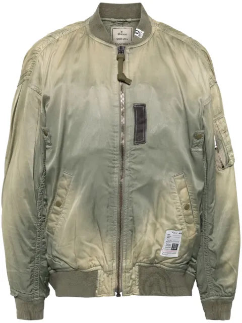Maison MIHARA YASUHIRO aged flight jacket