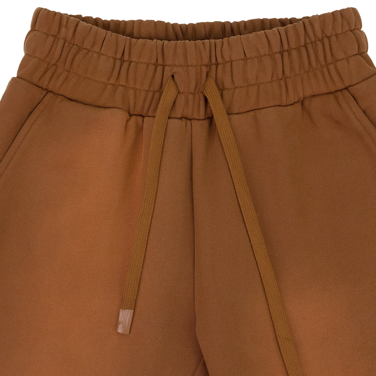 BROWN FLAME GLASS SWEATPANTS