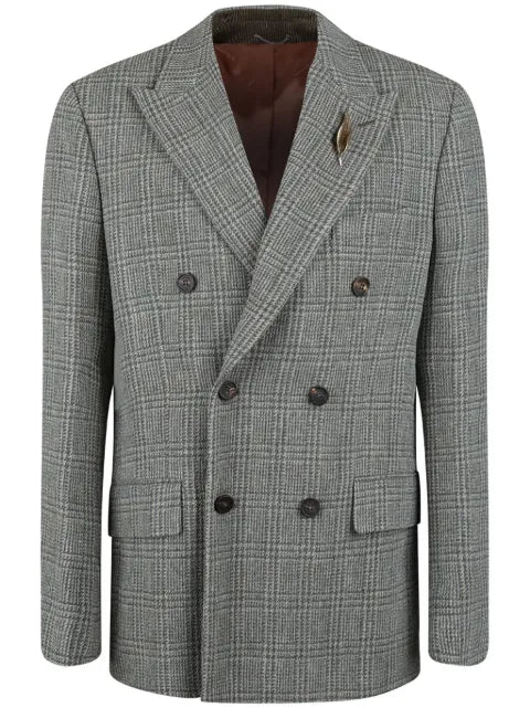 Golden Goose checked blazer