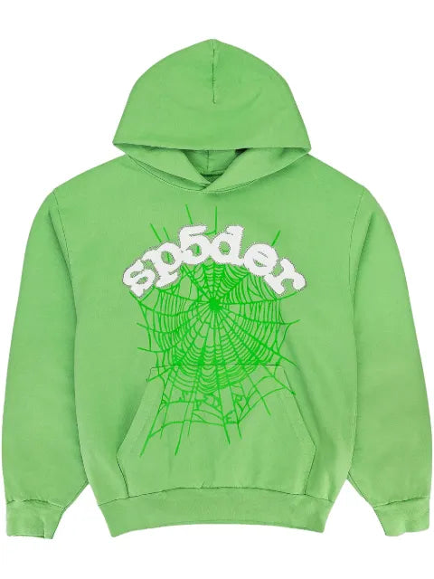 SP5DER Web "Green" hoodie