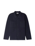 SANDRO knitted shirt jacket