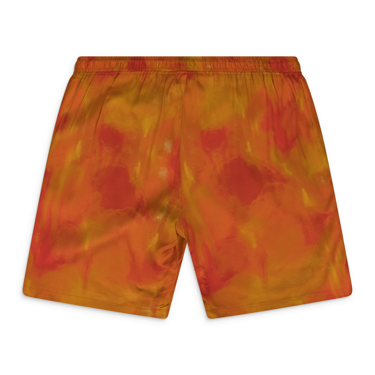 Orange Bassar Running Shorts