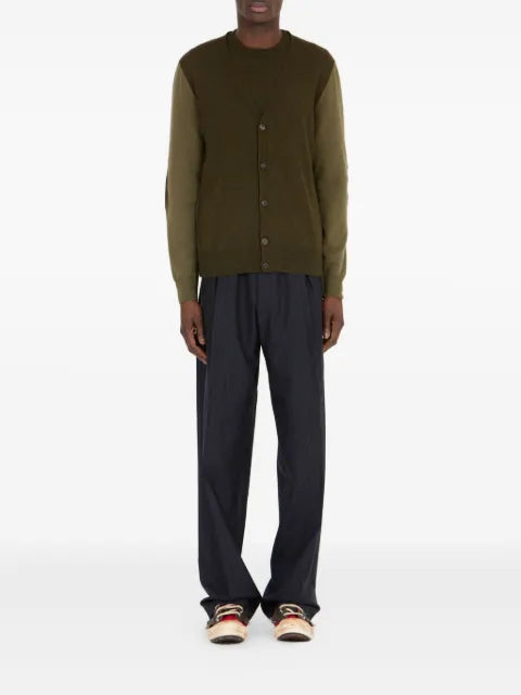 Maison Margiela elbow-patch wool cardigan