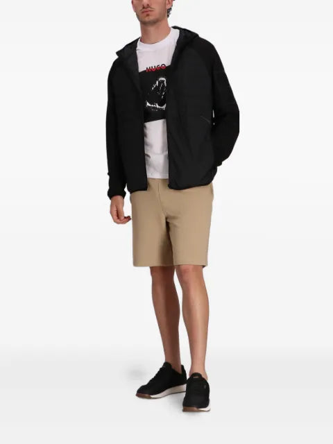 BOSS padded hooded jacket