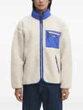 MANASTASH fleece panelled jacket