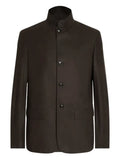 Zegna Il Conte calf-leather jacket