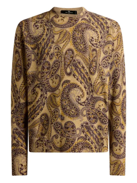 ETRO paisley-print wool sweater