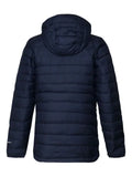 Columbia quilted hooded jacket