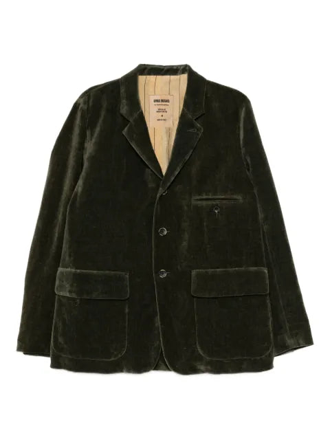 Uma Wang velvet blazer