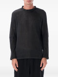 Satisfy crew-neck sweater