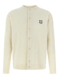 Maison Kitsuné ribbed Cardigan with fox head