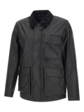 Belstaff corduroy-collar jacket