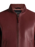 Manière De Voir Arman leather bomber jacket