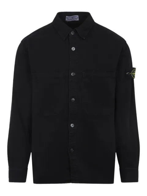 Stone Island buttoned-pocket shirt jacket