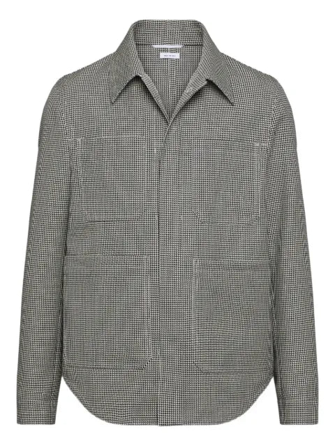 Thom Browne houndstooth shirt jacket