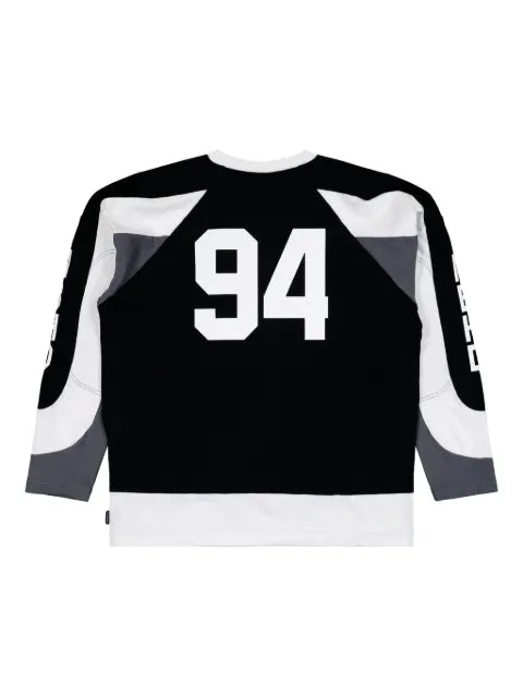 Neighborhood long-sleeved printed-logo sweatshirt