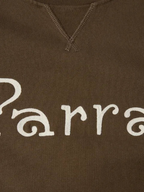 BY PARRA logo-print crew-neck sweatshirt