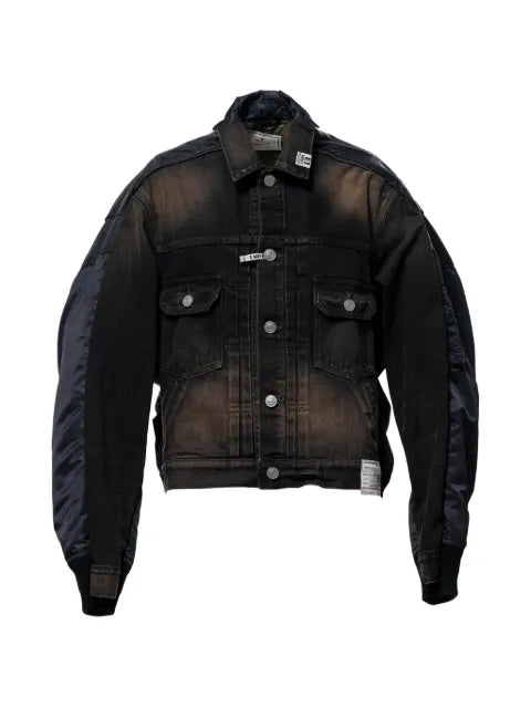 Maison MIHARA YASUHIRO panelled denim jacket