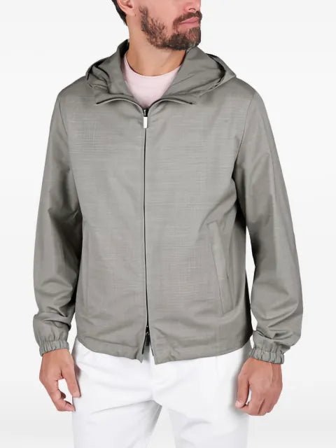 Paul & Shark reversible hooded jacket