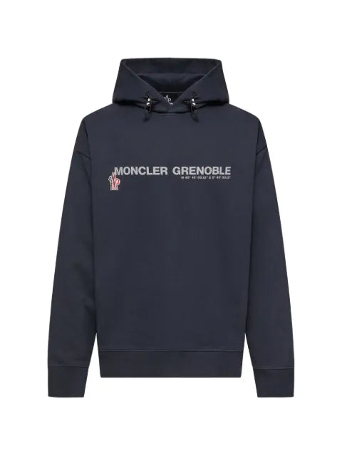 Moncler Grenoble logo-print hoodie