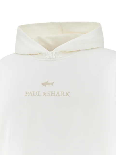 Paul & Shark logo-print hoodie