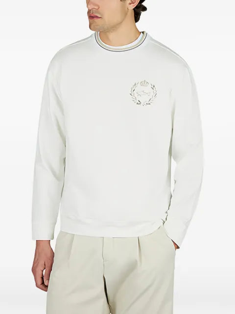 Paul & Shark shark-embroidery sweatshirt