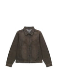 RTA Valentiano logo-embroidered denim jacket