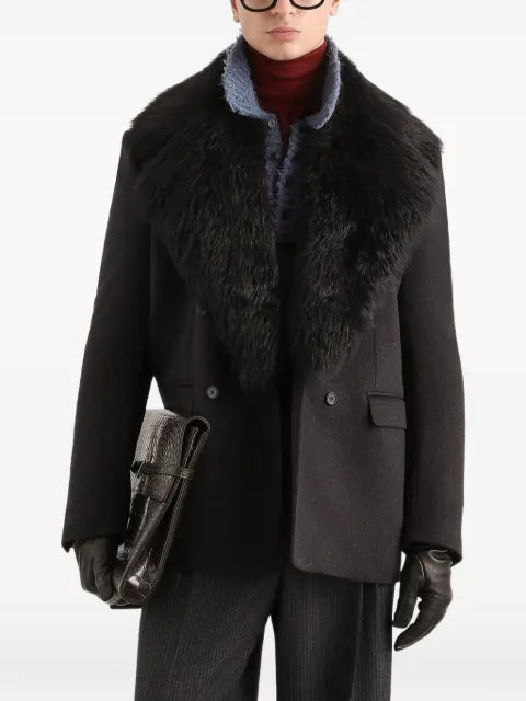 Dolce & Gabbana Palermo double-breasted cashmere jacket
