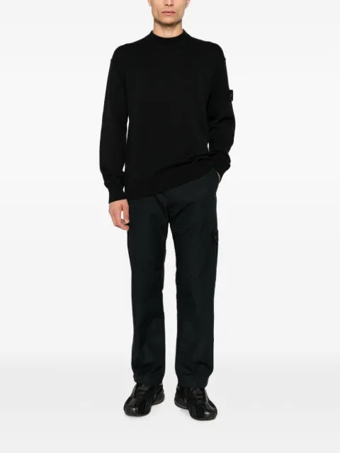 Stone Island 5100063 cotton cashmere_s.i. ghost knitwear