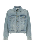 FEAR OF GOD ESSENTIALS Essentials logo-patch denim jacket