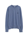LOEWE Anagram-embroidered rolled-edge sweater