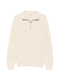 JW Anderson half-zip ribbed-knit sweater